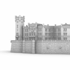 CASTELLO DI MIRAMARE with base (kit)